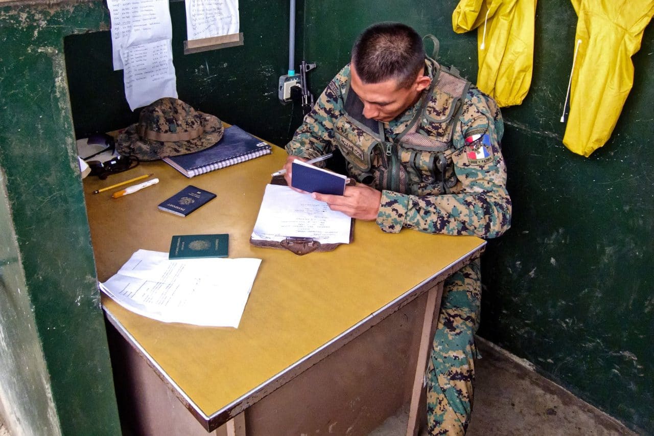 Darien Gap Checkpoint Panama Darien Gap Checkpoint Panama