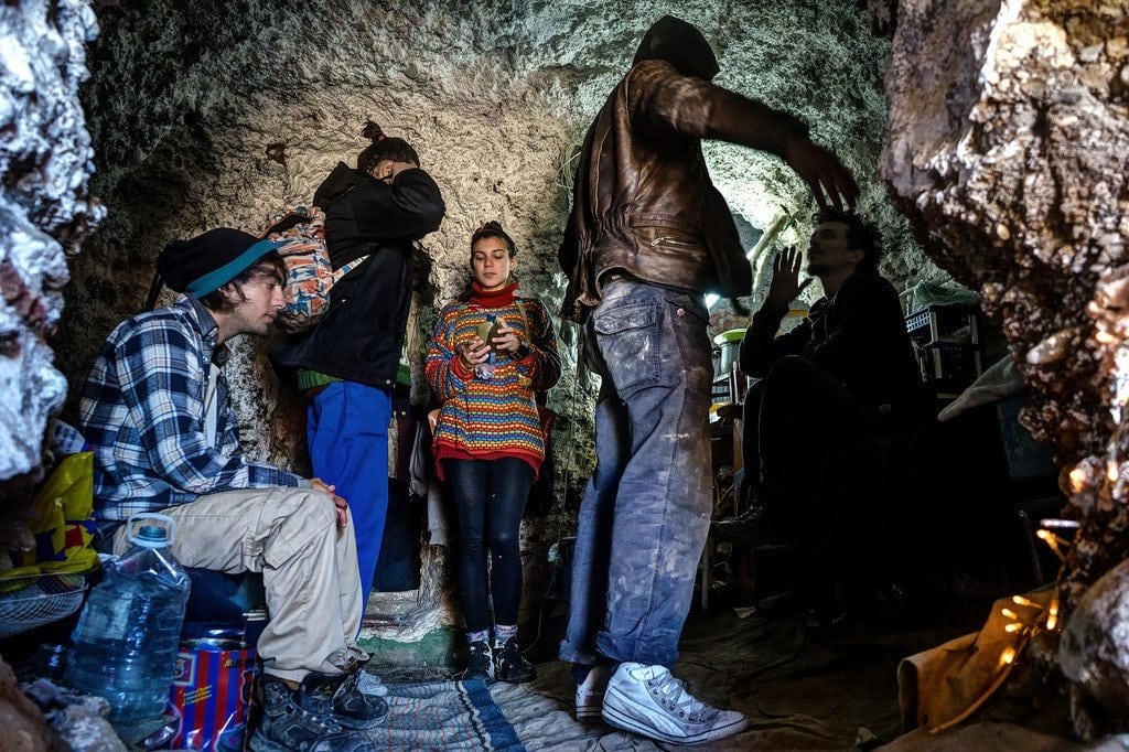 A Glimpse at Life in a Cave